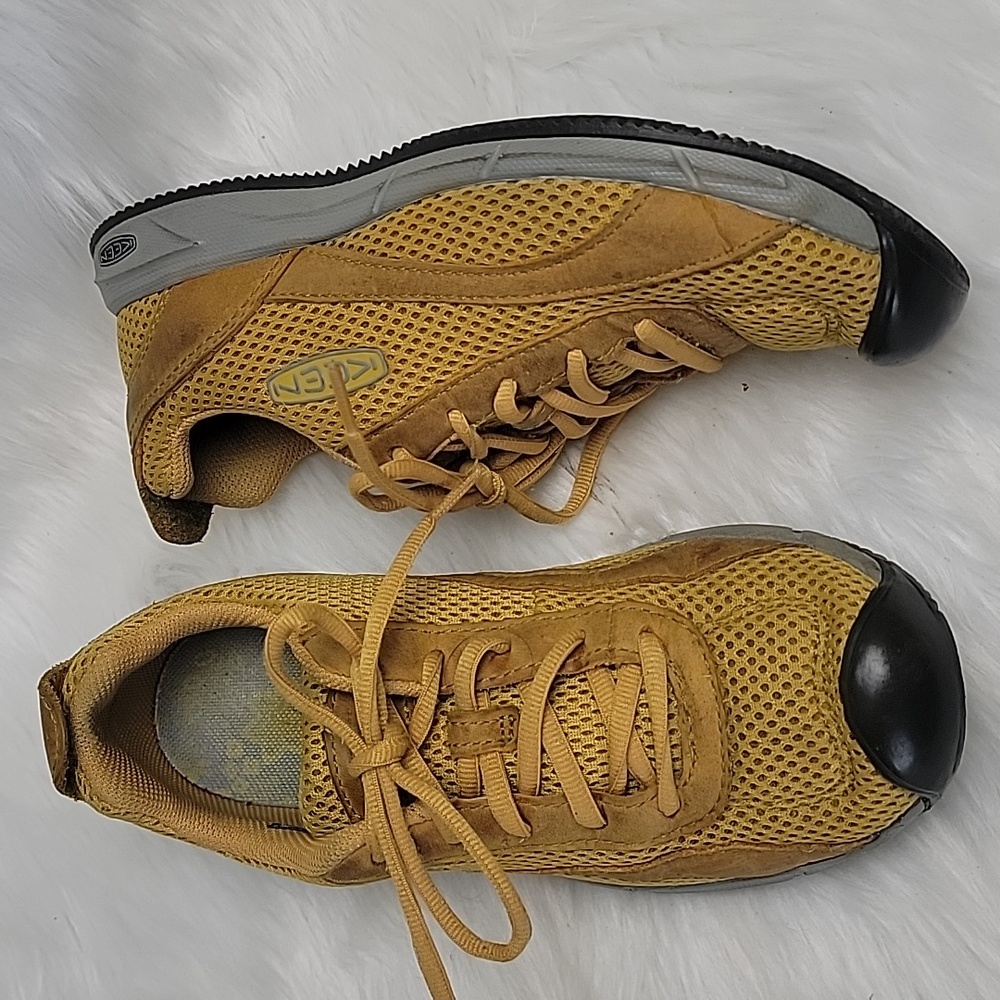 KEEN‎ Auckland Tawny Olive Lace Up Athletic Active Comfort Workout Sneaker 6.5
